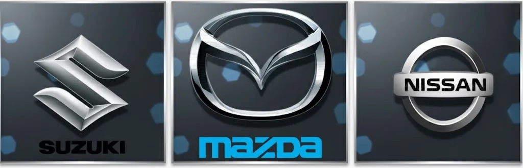 SUZUKI,MAZDA,NISSAN